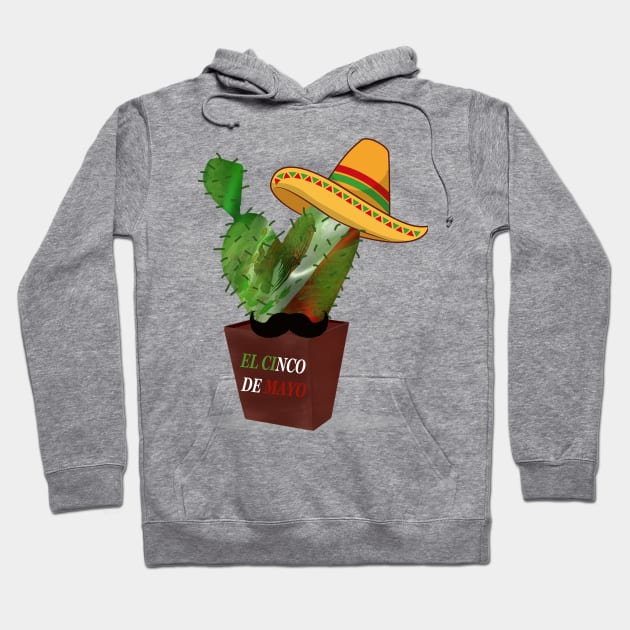 El Cinco de Mayo Hoodie by Art with bou